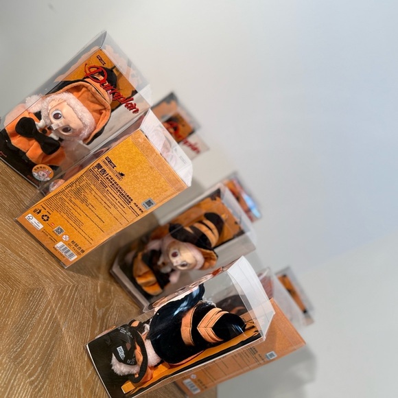 Authentic Pop Mart Labubu Magic of Pumpkin Mokoko Vinyl Plush Pendant - Picture 3 of 16